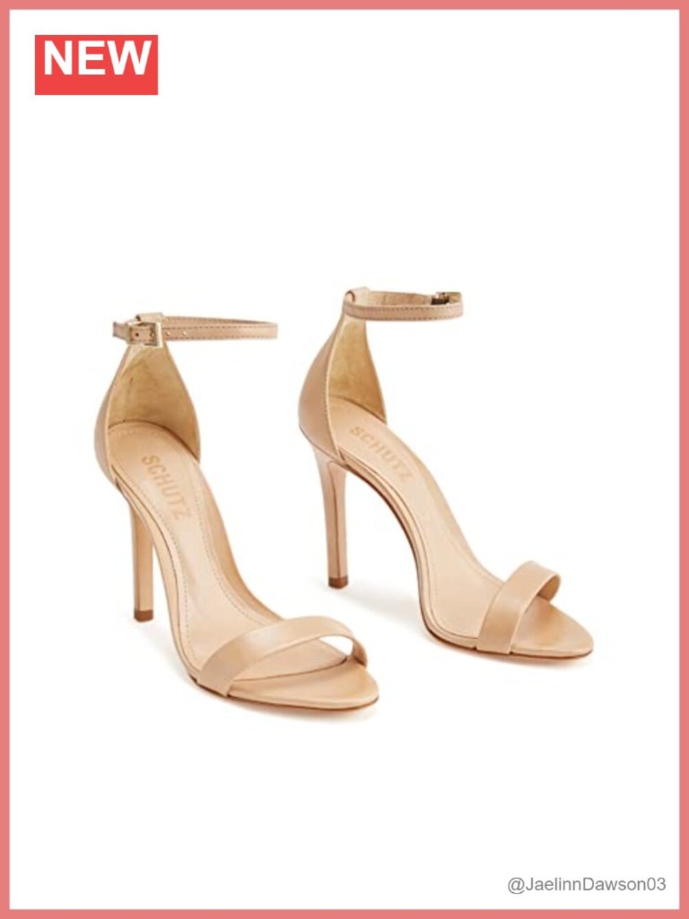 Leather Stiletto Heel Dress Sandals Open Toe with Rhinestones